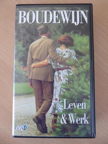 ROI BOUDEWIJN : SA VIE ET SON ŒUVRE (CASSETTE VHS)