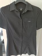 Zwarte blouse in maat small van Armani Jeans, Armani Jeans, Zwart, Ophalen of Verzenden, Zo goed als nieuw