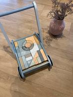 Houten blokkenkar loopwagen Little Dutch, Ophalen, Zo goed als nieuw