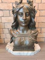 Bronzen Victoria borstbeeld, Antiek en Kunst, Ophalen