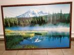 landschapskader 93 x 63 cm, Maison & Meubles, Accessoires pour la Maison | Peintures, Dessins & Photos, Enlèvement ou Envoi