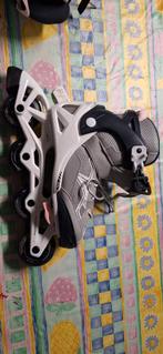 Oxelo verstelbare kinderskates - grijs, Sport en Fitness, Skeelers, Verstelbaar, Kinderen, Zo goed als nieuw, Inline skates 4 wielen