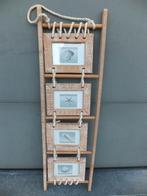 houten fotoladder /fotokader voor 4 foto's, Enlèvement ou Envoi