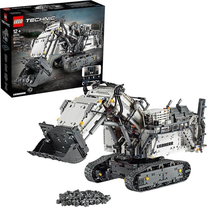 Lego Technic 42100 Liebherr R 9800, Enfants & Bébés, Jouets | Duplo & Lego, Utilisé, Lego, Ensemble complet, Enlèvement