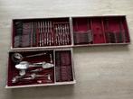 Prachtige bestekset in koffer - volledig 92-delig, Enlèvement, Utilisé, Inox ou Chrome, Ensemble de couverts