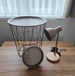 Set van 3 NIEUWE items, opbergmand, lamp, klok, Huis en Inrichting, Ophalen of Verzenden, Nieuw, Mand