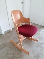 Ergonomische houten bureau stoel, Huis en Inrichting, Bureaustoelen, Bureaustoel, Zo goed als nieuw, Ophalen