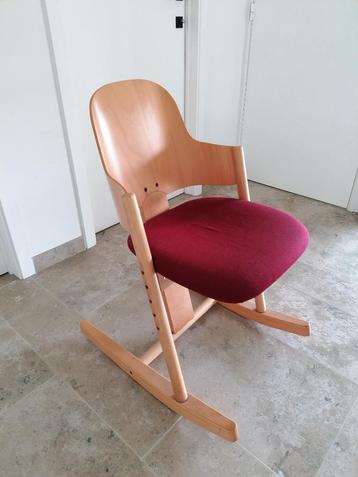 Ergonomische houten bureau stoel
