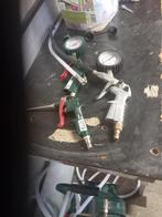 Persluchtcompressor, Doe-het-zelf en Bouw, Compressors, Ophalen, Zo goed als nieuw