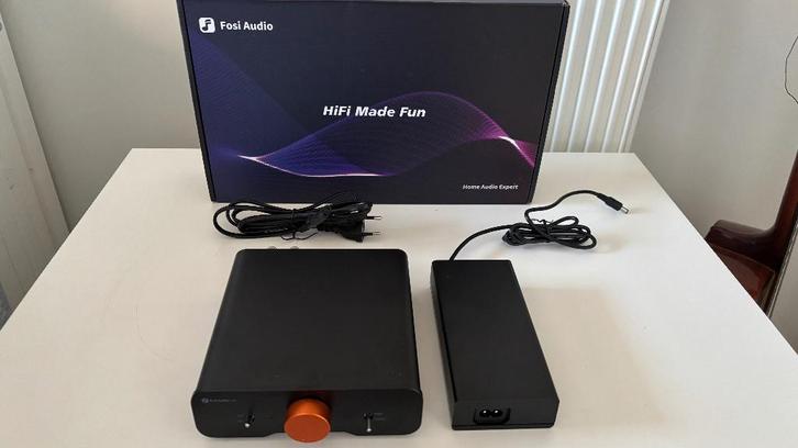 Fosi Audio ZA3 versterker klasse D, Audio, Tv en Foto, Versterkers en Ontvangers, Nieuw, Stereo, 120 watt of meer, Overige merken