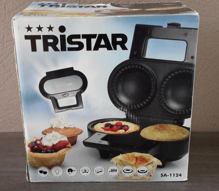 Taartjesmaker Tristar SA-1124 ( NIEUW ), Elektronische apparatuur, Wafelijzers, Nieuw, Ophalen of Verzenden