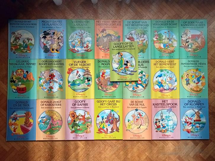 Disney's Wereldclub boekjes, Boeken, Kinderboeken | Kleuters, Gelezen, Ophalen of Verzenden