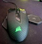 CORSAIR NIGHTSWORD RGB, Computers en Software, Muizen, Ophalen, Rechtshandig, Muis, Zo goed als nieuw