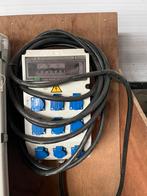 electriciteit kast met stopcontacten, Doe-het-zelf en Bouw, Ophalen, Gebruikt, Stopcontact