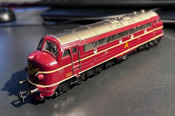 3347. Loco diesel des DSB H0 Märklin., Hobby & Loisirs créatifs, Trains miniatures | HO, Utilisé, Locomotive, Märklin, Enlèvement ou Envoi