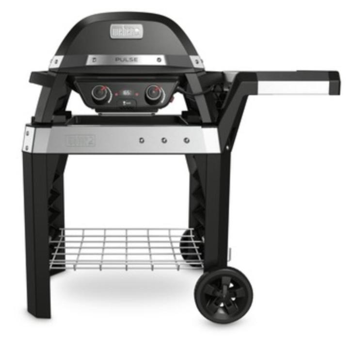 Weber Pulse 2000 met onderstel - elektrische BBQ, Tuin en Terras, Elektrische barbecues, Zo goed als nieuw, Ophalen