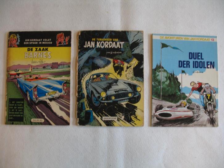 Jan Kordaat, 1ste druk, nrs 4, 11, 13, Boeken, Stripverhalen, Meerdere stripboeken, Ophalen of Verzenden