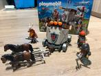 Playmobil knights mobiele ballista met pony’s en dwergen, Complete set, Ophalen of Verzenden, Zo goed als nieuw