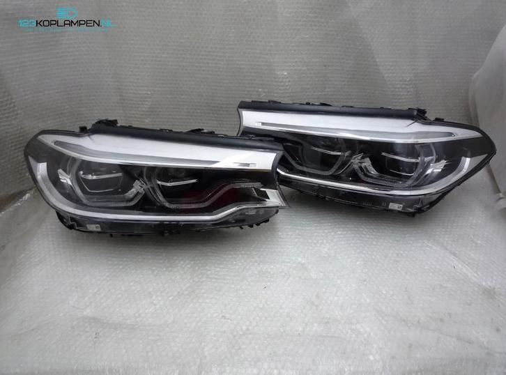 BMW 5 Serie G30 G31 Full LED Adaptive LED koplamp koplampen, Auto-onderdelen, Verlichting, BMW, Gebruikt, Herkomst onderdeel bekend