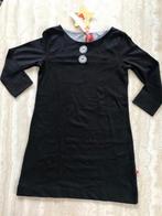 Nieuwe zwarte jurk BENGH - maat 134/140 (nr2620), Enfants & Bébés, Fille, Bengh per principesse, Robe ou Jupe, Enlèvement ou Envoi