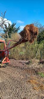 Achterlader tractor, Ophalen