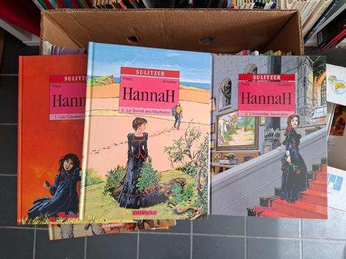 HANNAH FRANZ TOMES 1 à 3 SERIE COMPLETE TBE TOUS EO, Boeken, Stripverhalen, Zo goed als nieuw, Complete serie of reeks, Ophalen of Verzenden