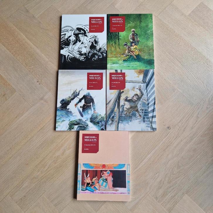 Catalogues de maisons de vente aux enchères BD, Collections, Personnages de BD, Comme neuf, Livre ou Jeu, Tintin, Enlèvement ou Envoi