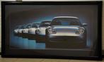 Porsche dealer frame lichtreclame lichtbak zeldzaam 1/911, Enlèvement ou Envoi, Comme neuf, Table lumineuse ou lampe (néon)