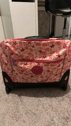 Cartable malette kipling à roulette, Enlèvement, Comme neuf, Rose