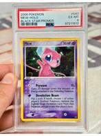 2006 POKEMON #040 MEW-HOLO BLACK STAR PROMOS psa-6 grade, Ophalen of Verzenden, Zo goed als nieuw, Losse kaart, Foil