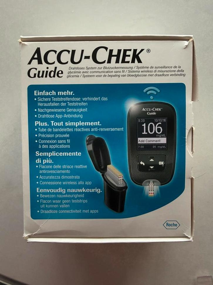 Accu-Chek Guide kit, Elektronische apparatuur, Overige elektronische apparatuur, Zo goed als nieuw, Ophalen