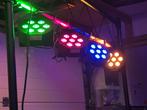 4 spots pour sono , anniversaire , mariage , dj …, Muziek en Instrumenten, Ophalen, Zo goed als nieuw, Kleur