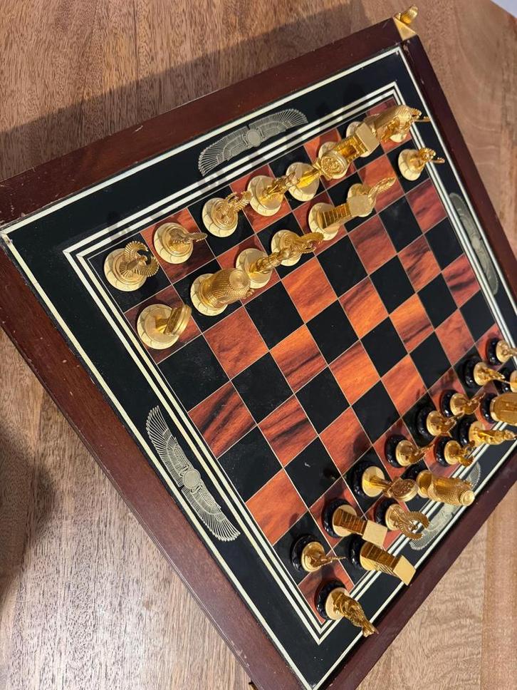 Jeux échecs Franklin Mint, Verzamelen, Speelkaarten, Jokers en Kwartetten, Zo goed als nieuw, Ophalen of Verzenden