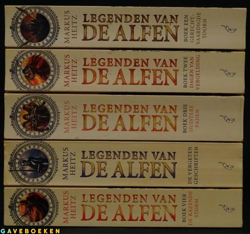 Legenden van de Alfen - Markus Heitz - Luitingh Sijthoff 5x, Boeken, Fantasy, Gelezen, Ophalen of Verzenden