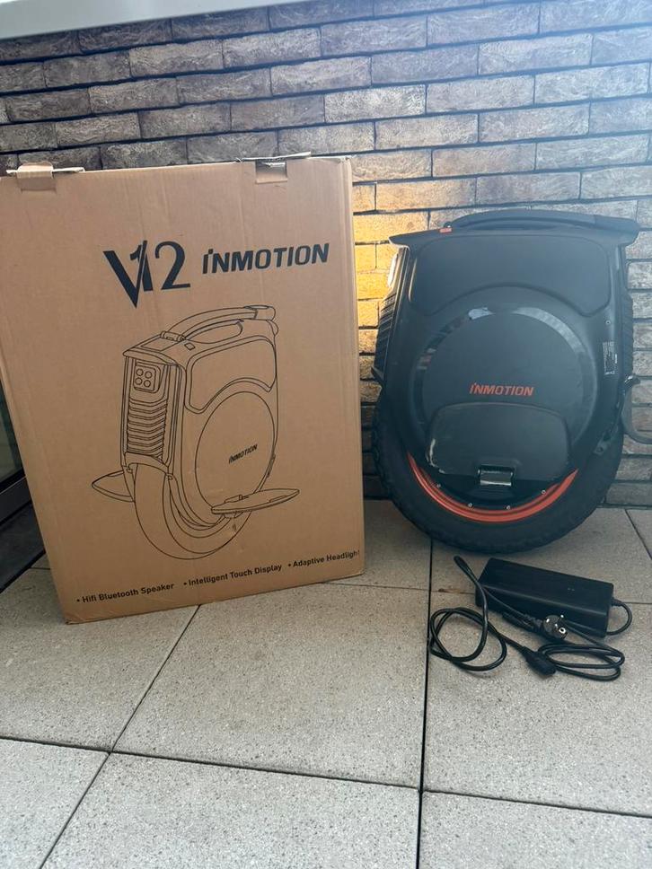 Inmotion V12 HT, Fietsen en Brommers, Fietsen | Eenwielers, Gebruikt, Elektrisch, Ophalen