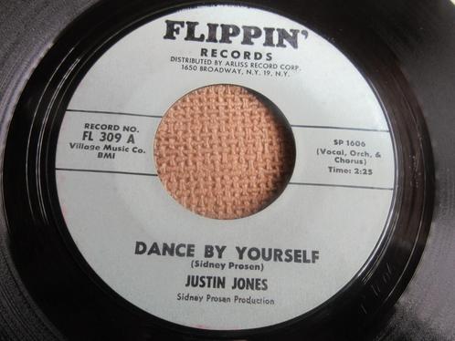 originele uitgave Justin Jones - Dance by Yourself / Love, Cd's en Dvd's, Vinyl Singles, Zo goed als nieuw, Single, R&B en Soul