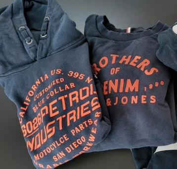 Donkerblauwe truien 152 petrol en Jack& Jones
 beschikbaar voor biedingen