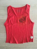 Replay shirt crop top rood, Comme neuf, Replay, Taille 36 (S), Sans manches