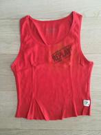 Replay shirt crop top rood, Replay, Ophalen of Verzenden, Zo goed als nieuw, Rood