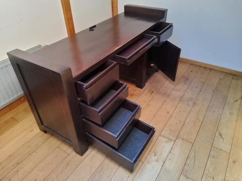 Oude Oxford bureau, Huis en Inrichting, Bureaus, Gebruikt, Bureau, Ophalen