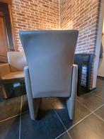 Gratis af te halen: fauteuil leder 4x, Ophalen, Gebruikt, Overige kleuren, Leer