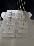 Set van 6 etagères voor desserts / fruit, Antiek en Kunst, Ophalen