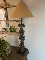 2 lampen met halve lampenkappen 90 cm hoog, Huis en Inrichting, Ophalen, Zo goed als nieuw