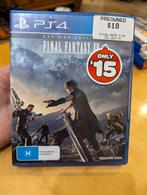 Final Fantasy XV, Consoles de jeu & Jeux vidéo, Jeux | Sony PlayStation 4, Comme neuf, Enlèvement ou Envoi