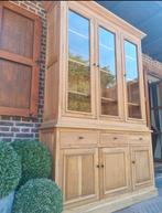 Eiken buffetkast/vitrinekast GRATIS LEVERING/EINDEJAARSACTIE, Huis en Inrichting, Ophalen of Verzenden, Zo goed als nieuw