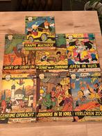Vintage Jommeke strips –Kapoentjesuitgaven jaren ’60-7 stuks, Ophalen of Verzenden, Gelezen