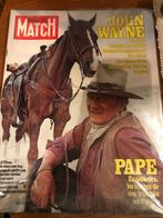 Paris Match John Wayne op de cover, Verzamelen, Ophalen of Verzenden, Zo goed als nieuw, Boek, Tijdschrift of Artikel