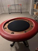 Pokertafel, Hobby en Vrije tijd, Gezelschapsspellen | Kaartspellen, Ophalen, Zo goed als nieuw