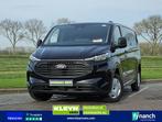 Ford TRANSIT CUSTOM 2.0 L2H1 Navi LED!, Zwart, Bedrijf, Cruise Control, Ford