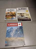 3 livres( magasine) sur le Quebec, Livres, Guides touristiques, Comme neuf, Enlèvement